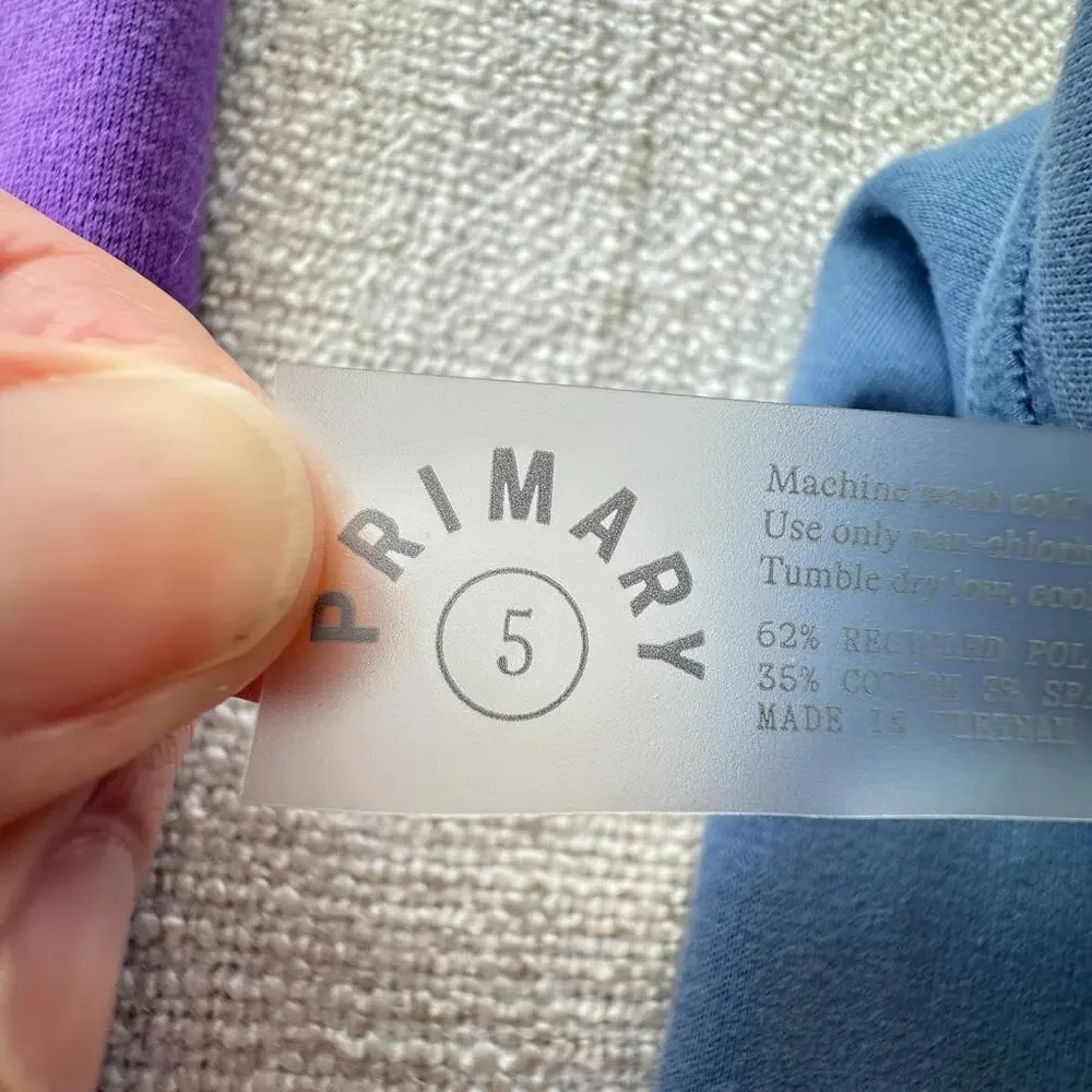 Primary Purple & Blue Fleece Leggings Bundle GUC 5